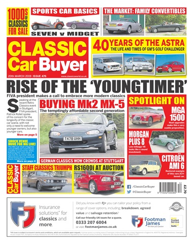 Classic Car Buyer issue 20/03/2019