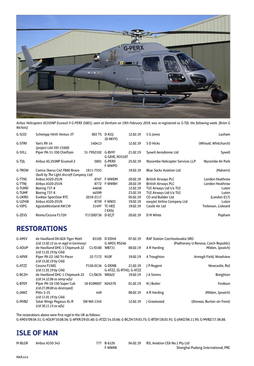 Air Britain News Preview Pages