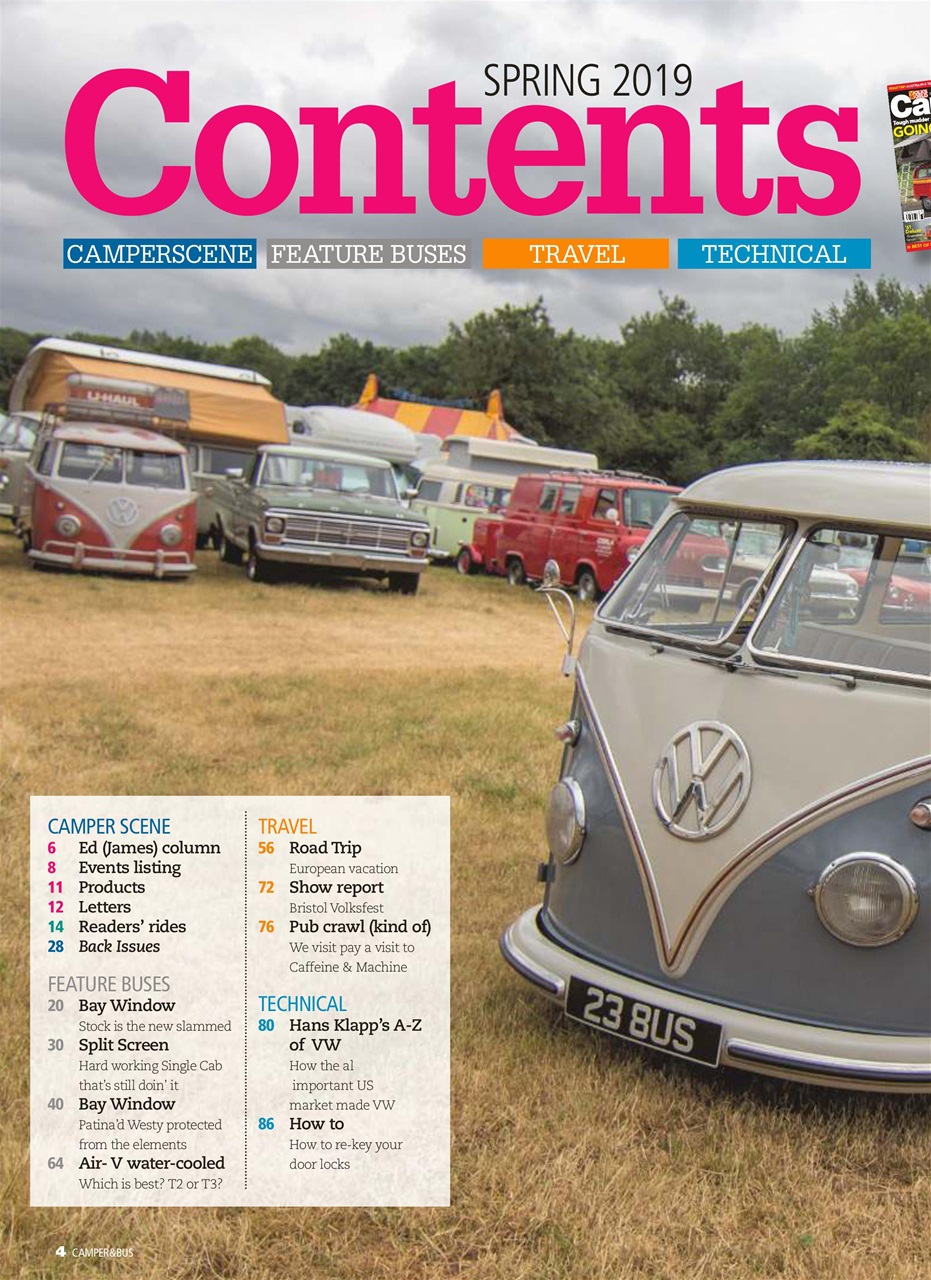 VW Camper Preview Pages