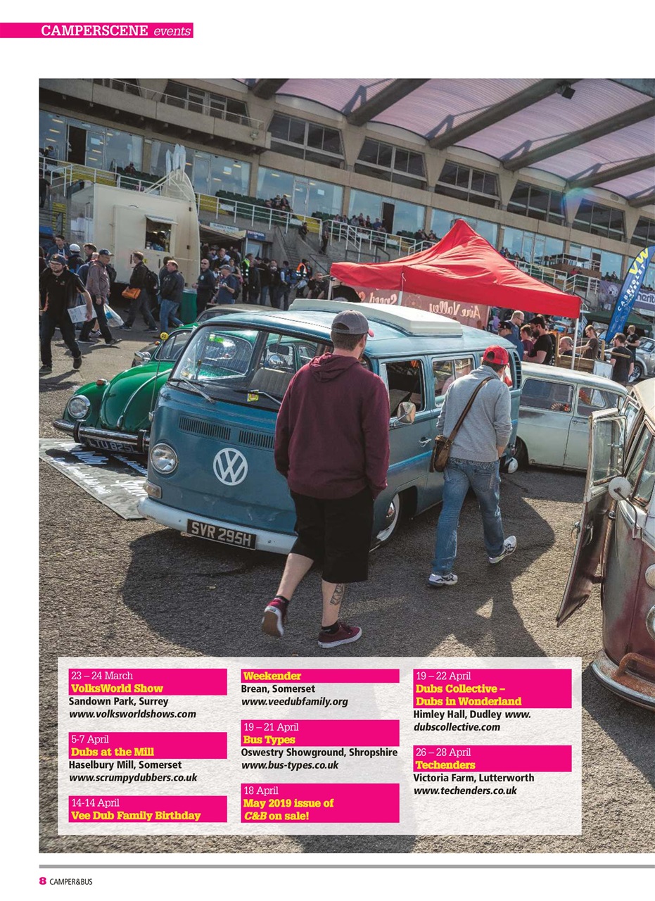 VW Camper Preview Pages