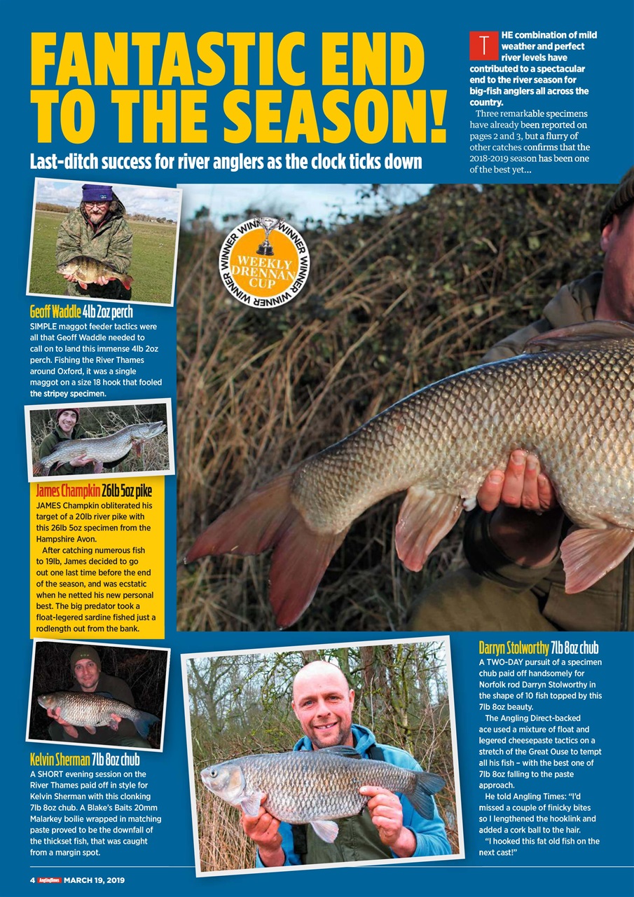 Angling Times Preview Pages