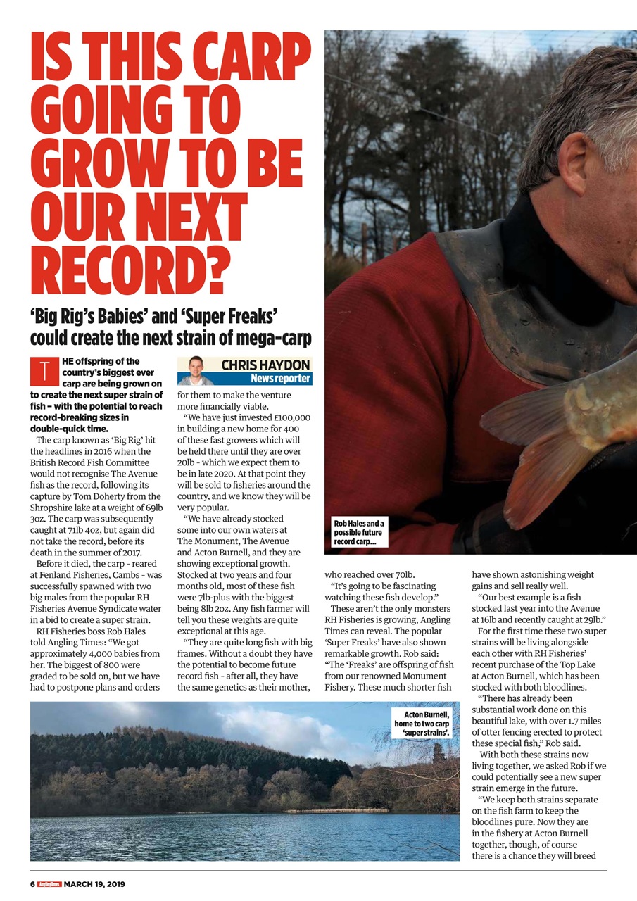 Angling Times Preview Pages