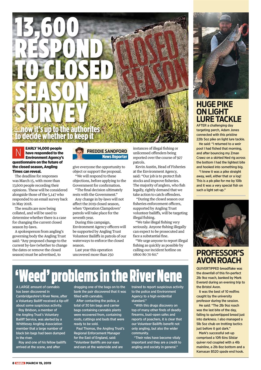 Angling Times Preview Pages