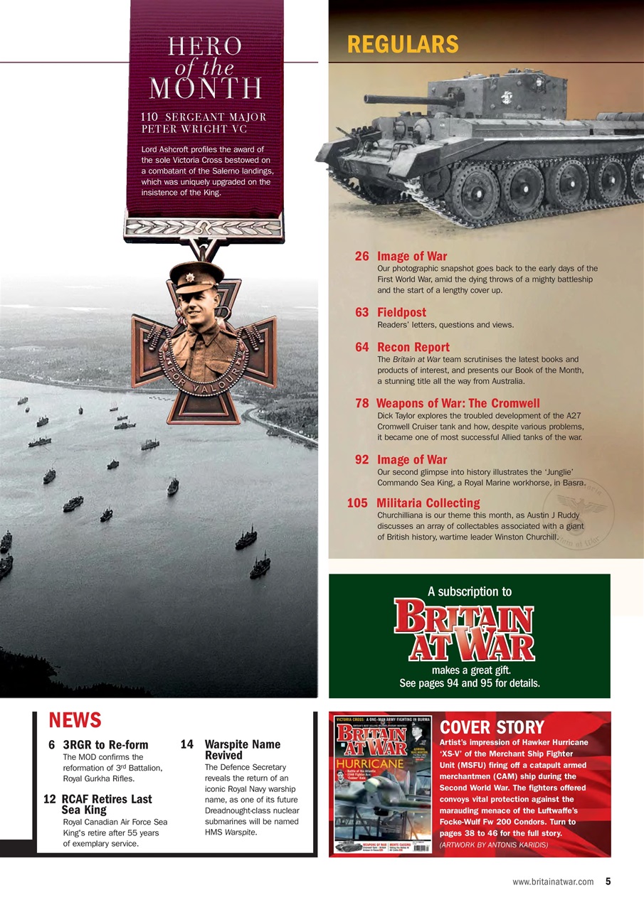 Britain at War Magazine Preview Pages