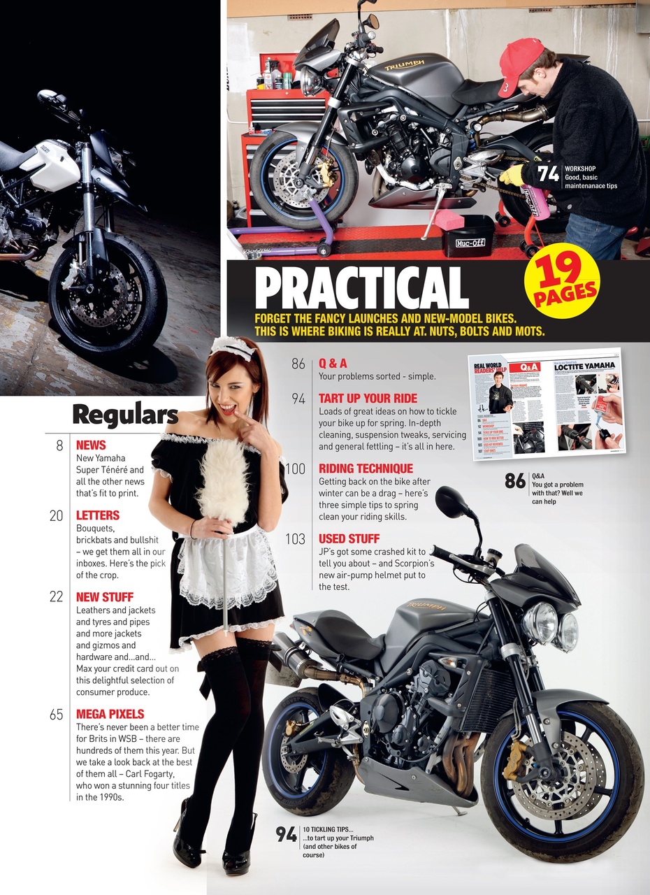 Superbike Magazine Preview Pages