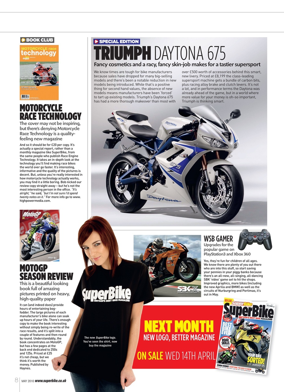 Superbike Magazine Preview Pages