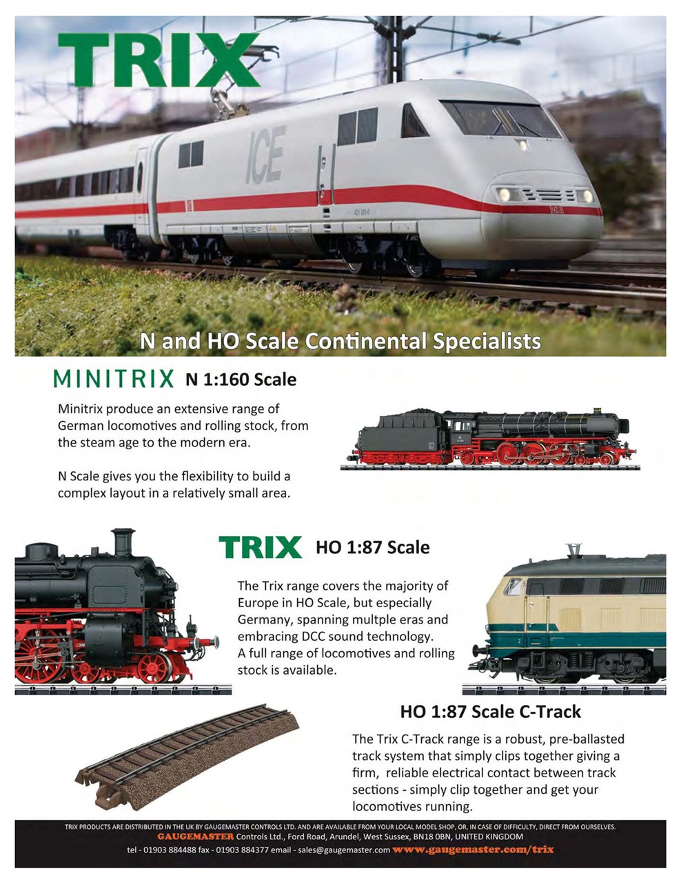 Continental Modeller Preview Pages