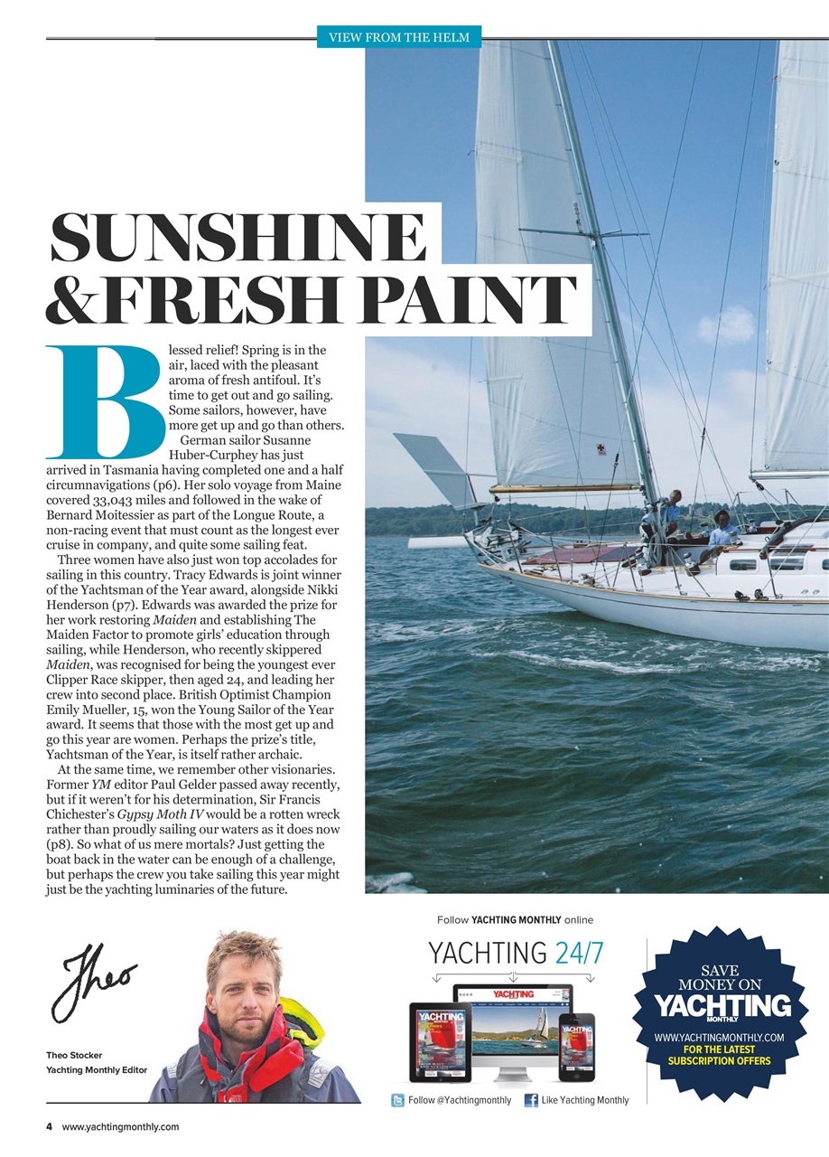 Yachting Monthly Preview Pages