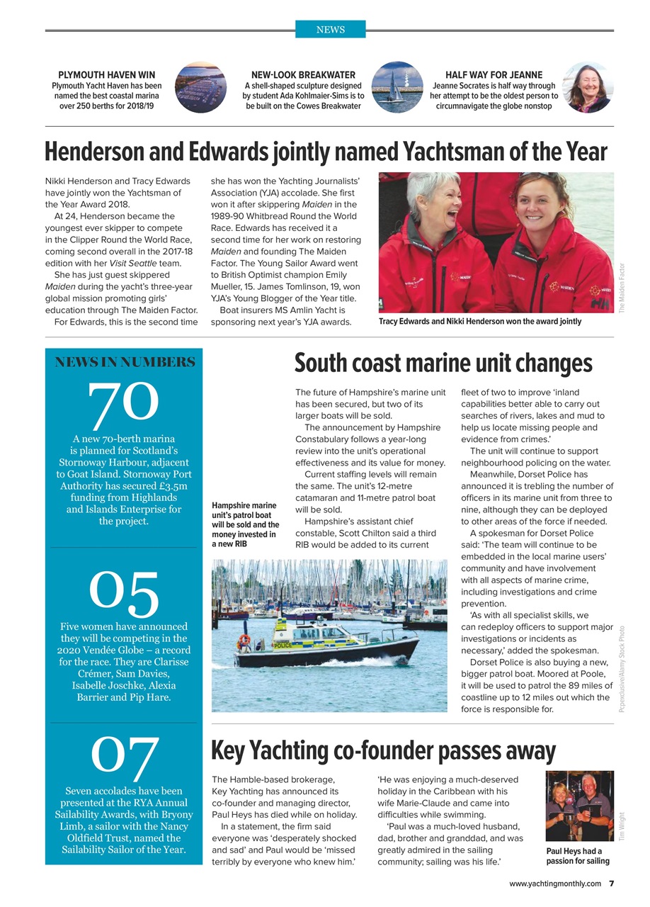 Yachting Monthly Preview Pages