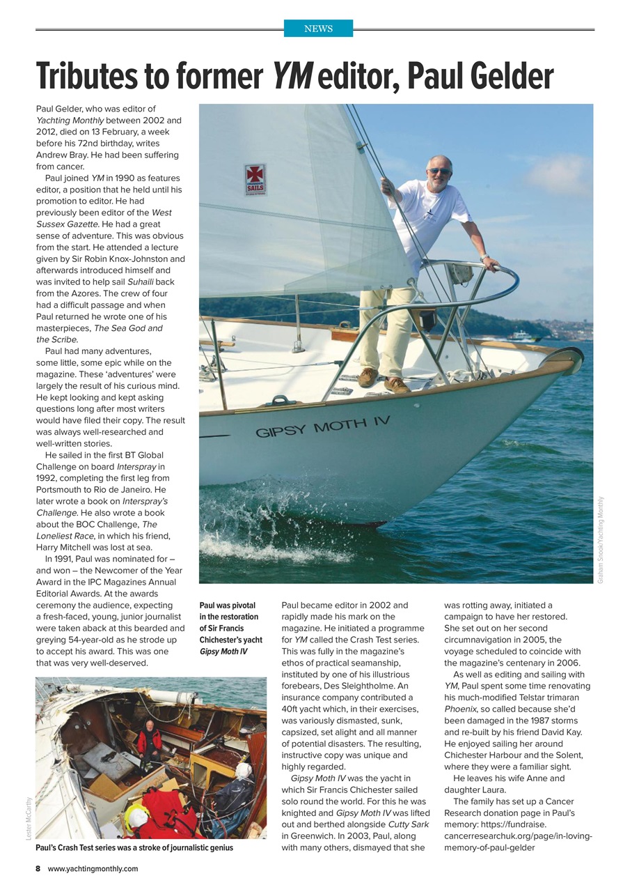 Yachting Monthly Preview Pages