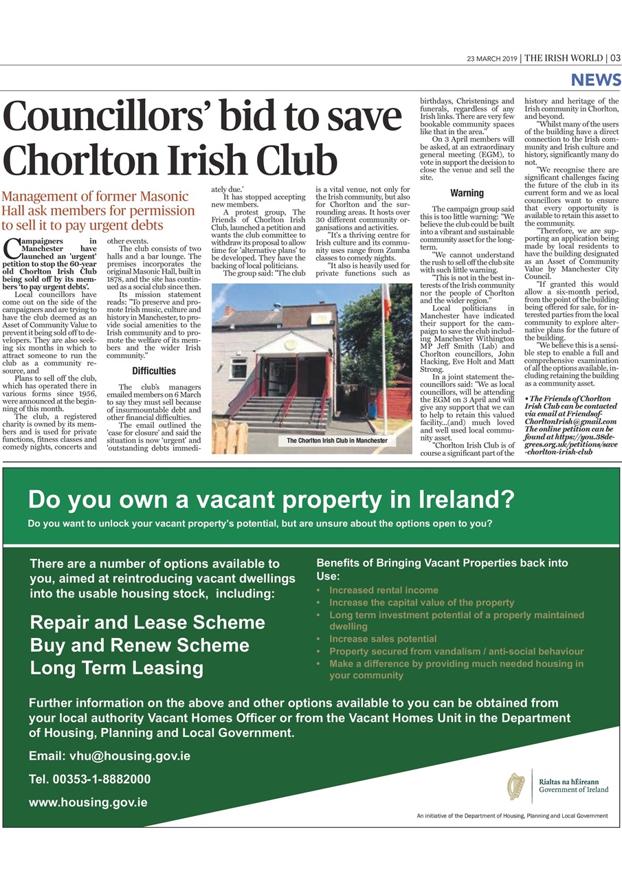 Irish World Preview Pages