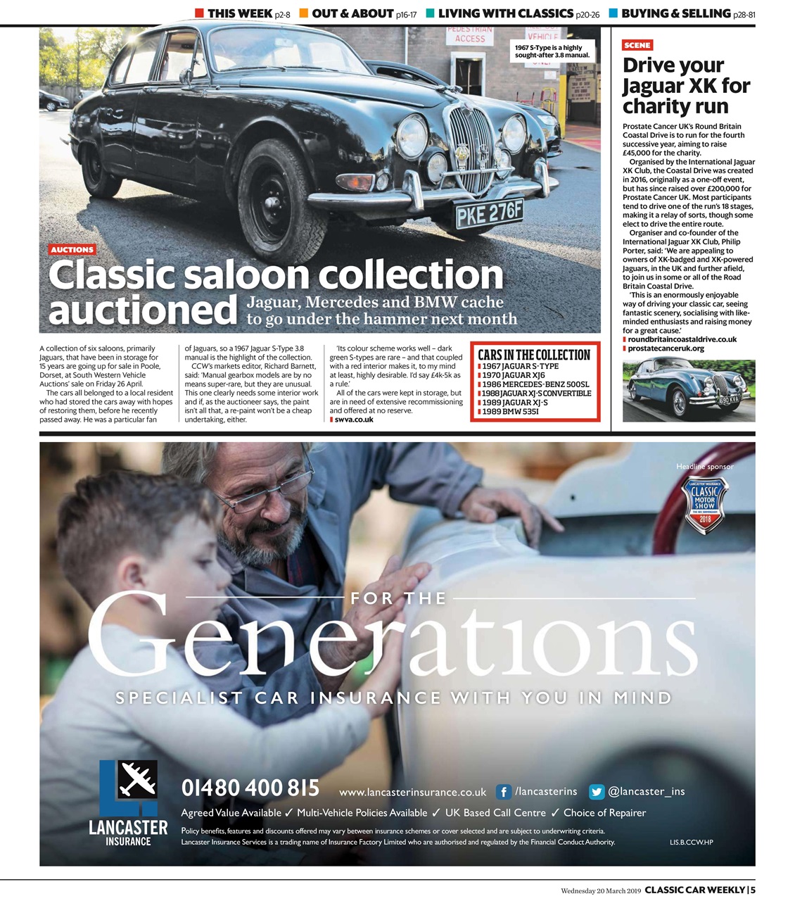 Classic Car Weekly Preview Pages