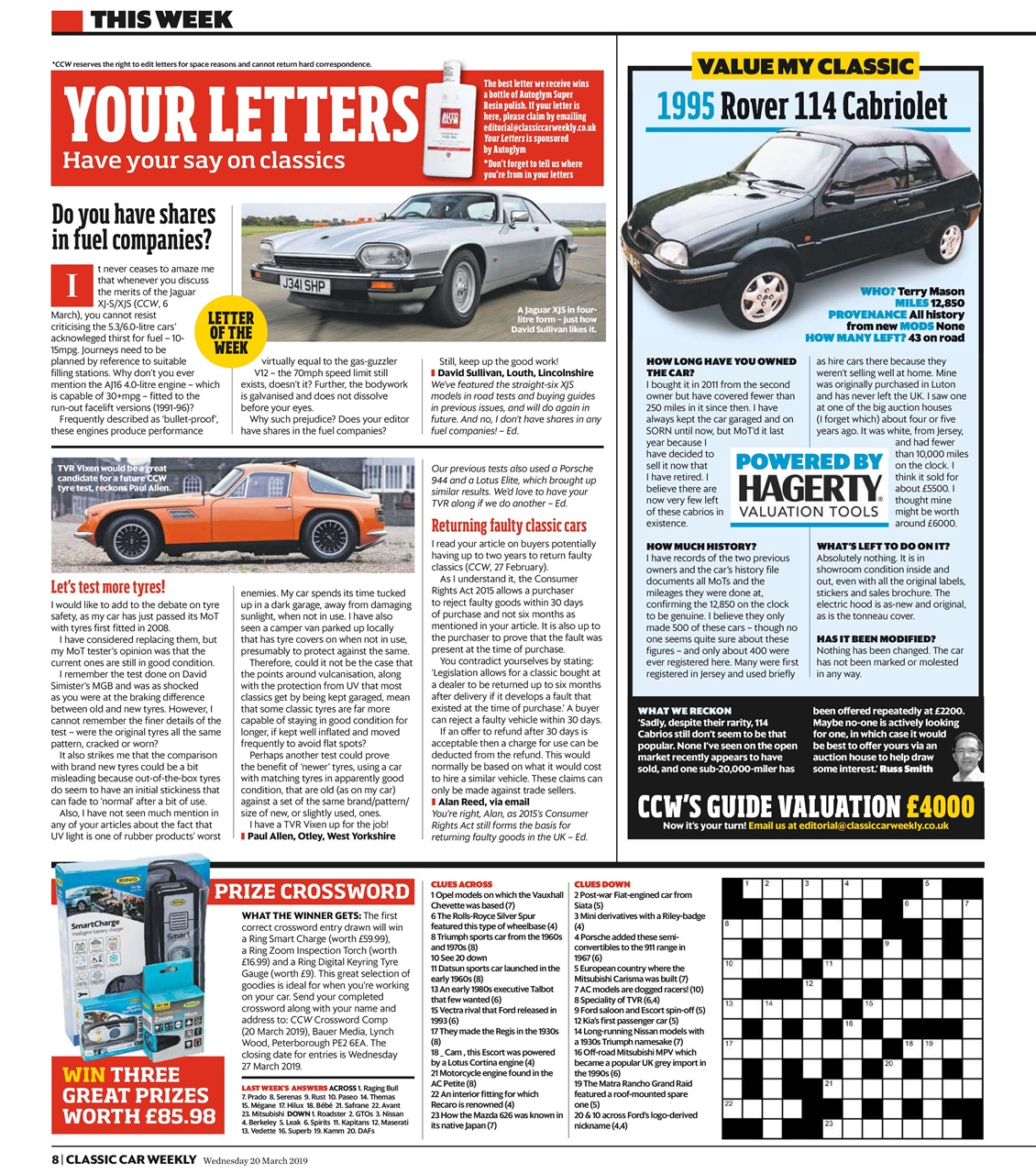 Classic Car Weekly Preview Pages
