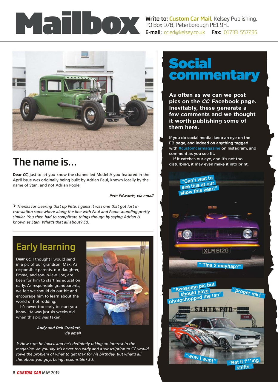 Custom Car Preview Pages