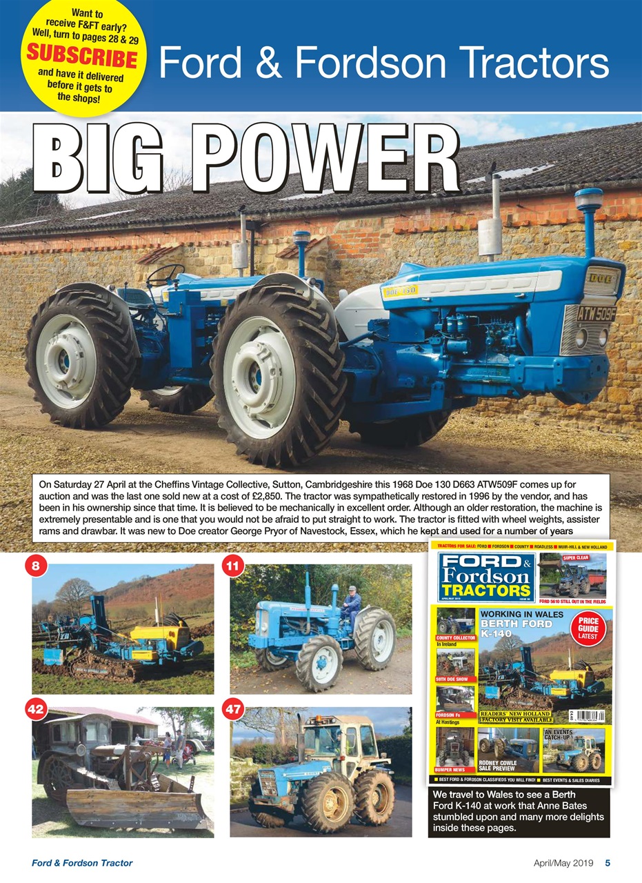 Ford & Fordson Preview Pages