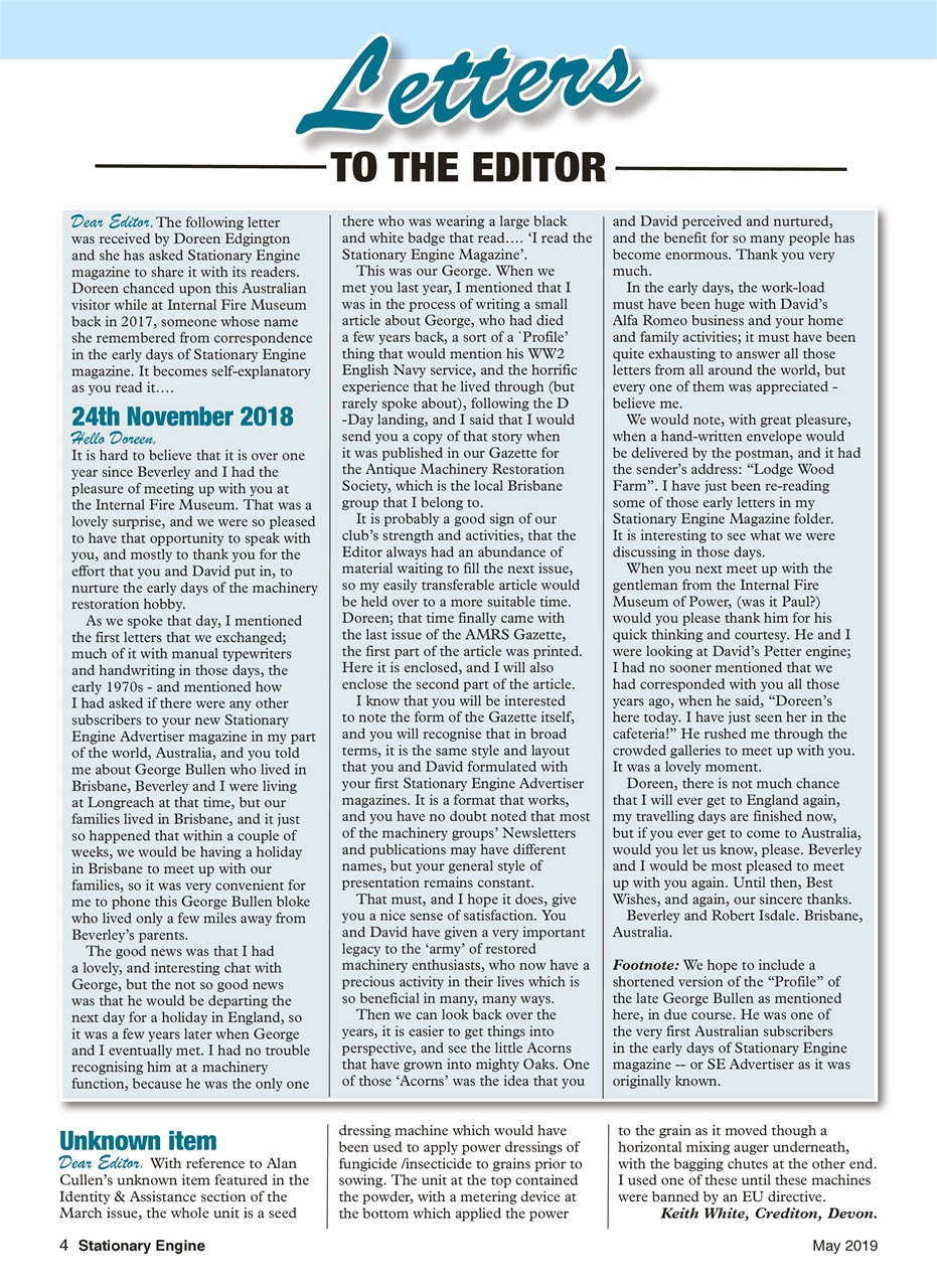 Stationary Engine Preview Pages