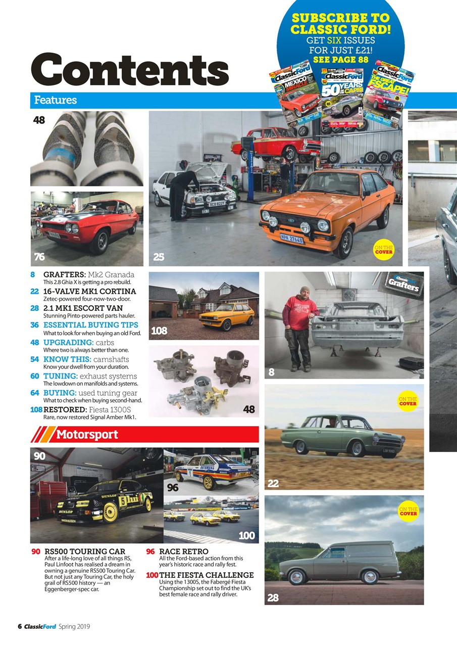 Classic Ford Preview Pages