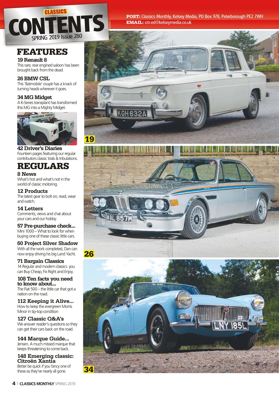 Classics World Preview Pages