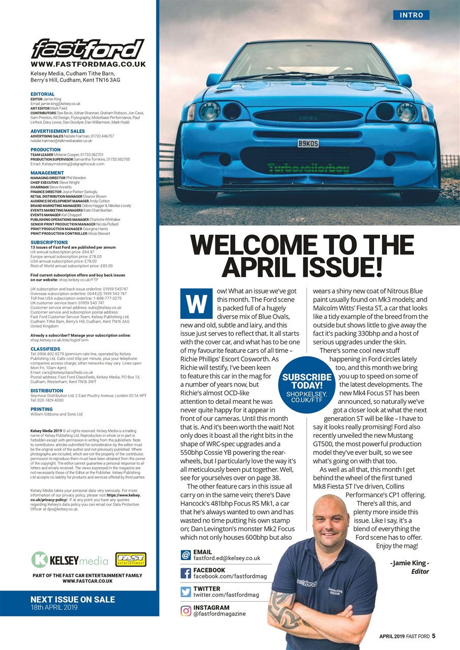 Fast Ford Preview Pages