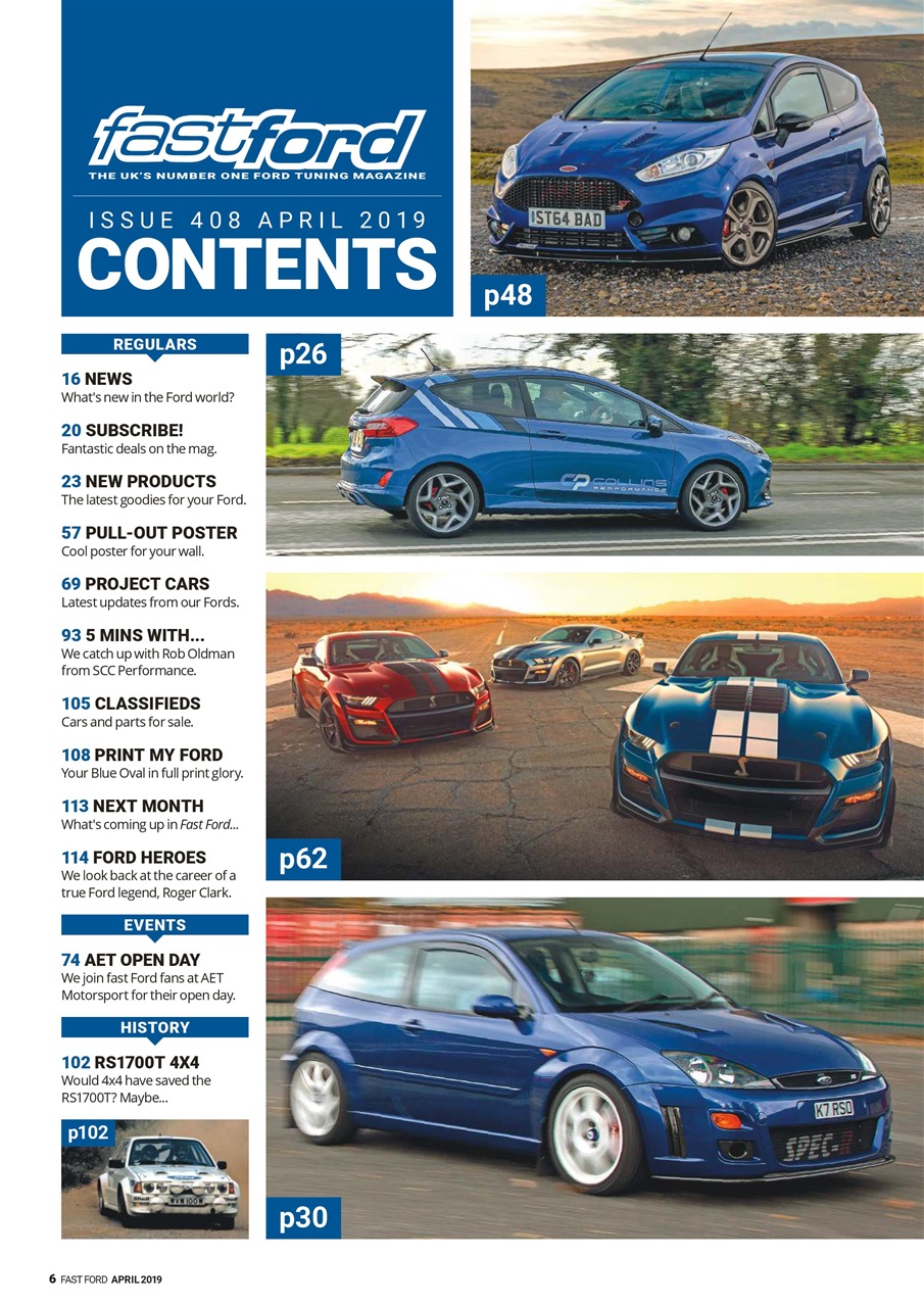 Fast Ford Preview Pages