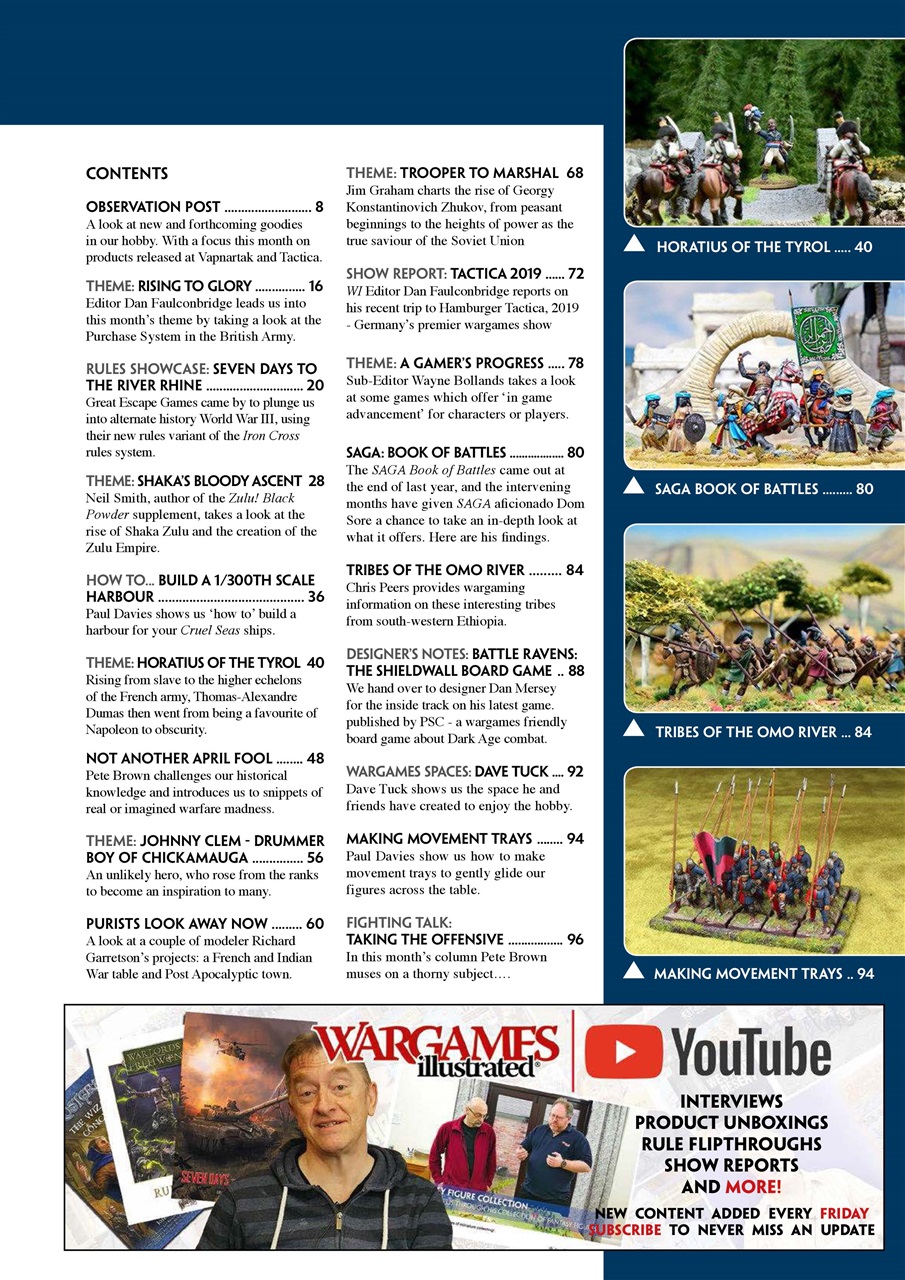 Wargames Illustrated Preview Pages