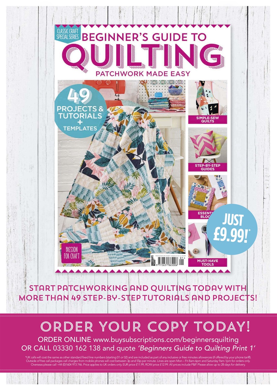 Love Patchwork & Quilting Preview Pages