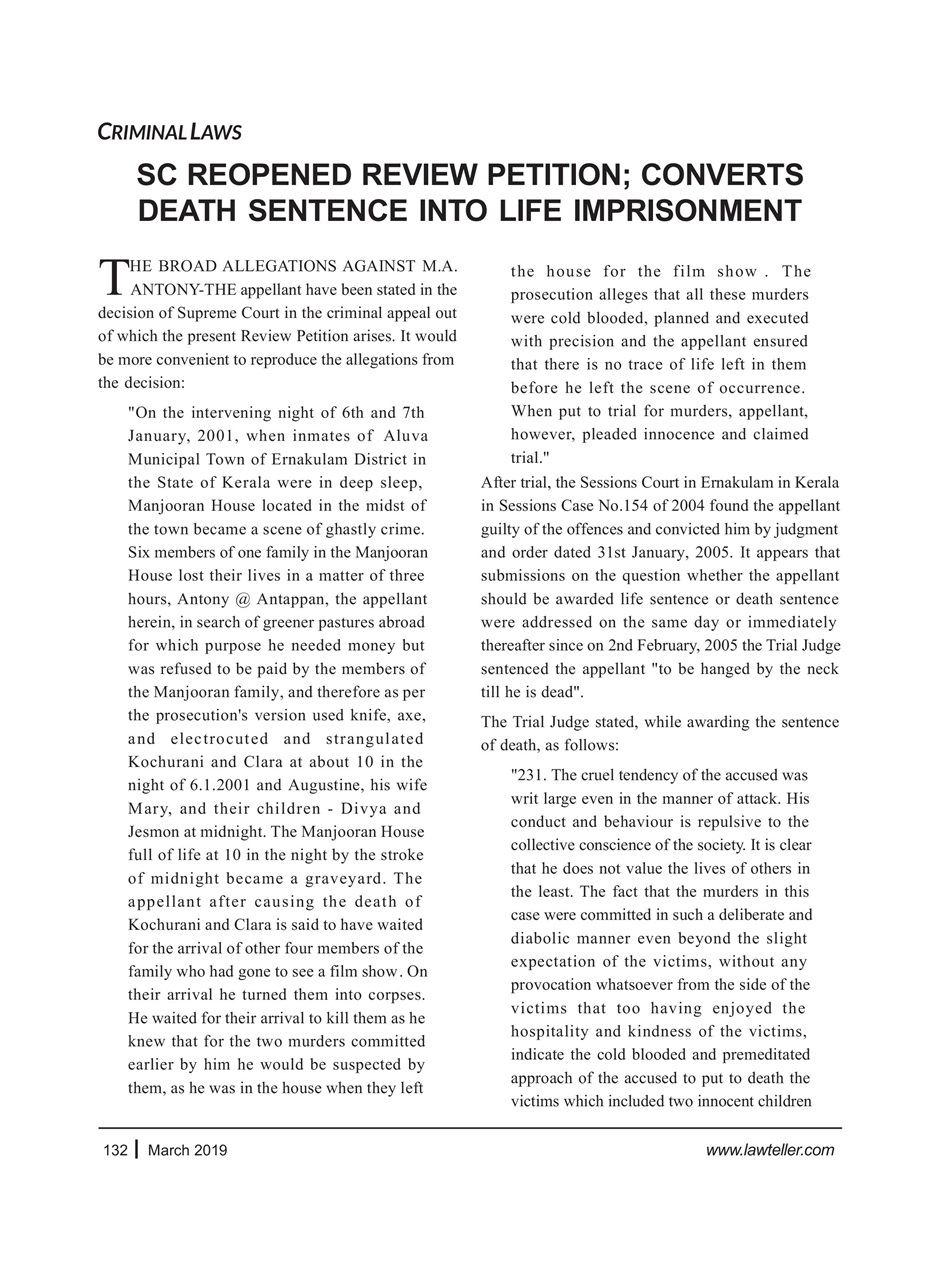 Lawteller – A Legal Awareness Magazine Preview Pages