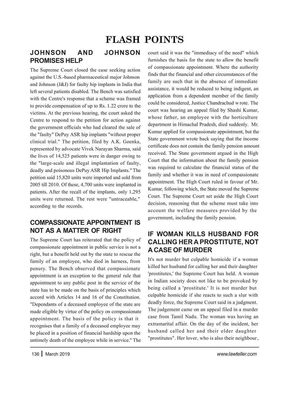 Lawteller – A Legal Awareness Magazine Preview Pages