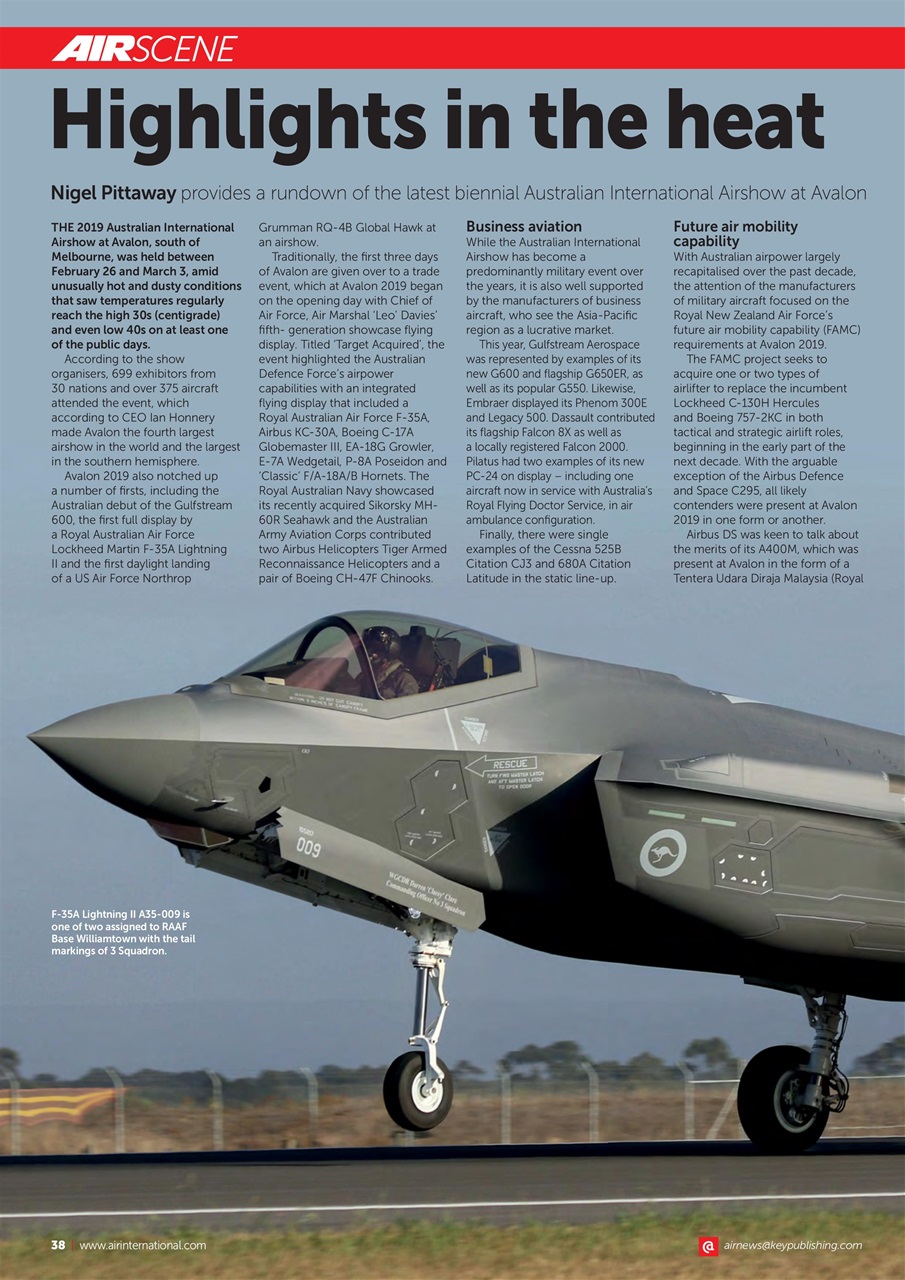 AIR International Preview Pages