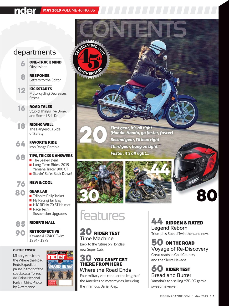 Rider Magazine Preview Pages