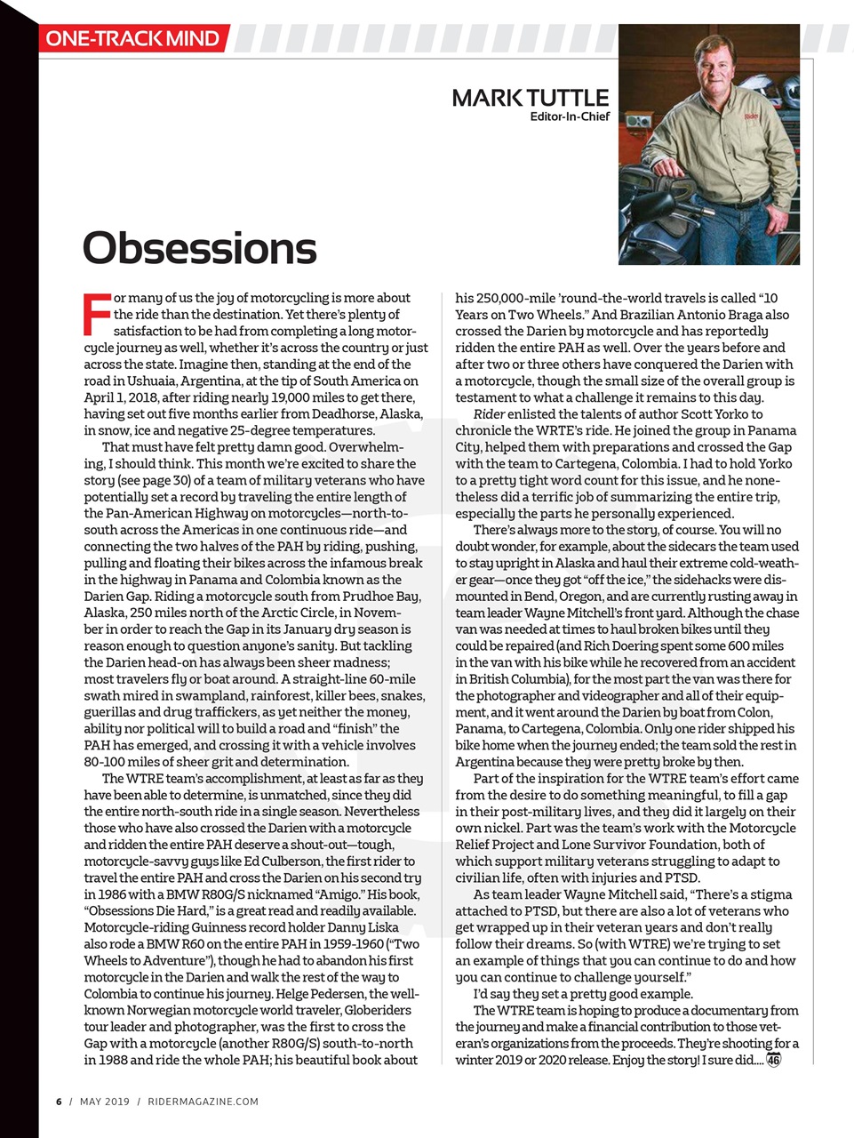 Rider Magazine Preview Pages