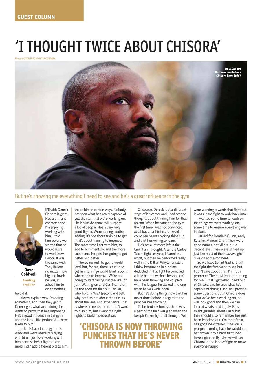 Boxing News Preview Pages