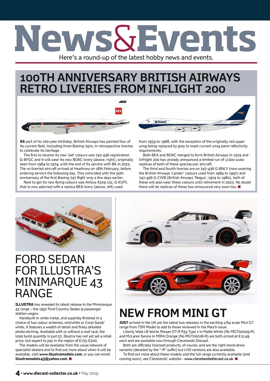 Diecast Collector Preview Pages