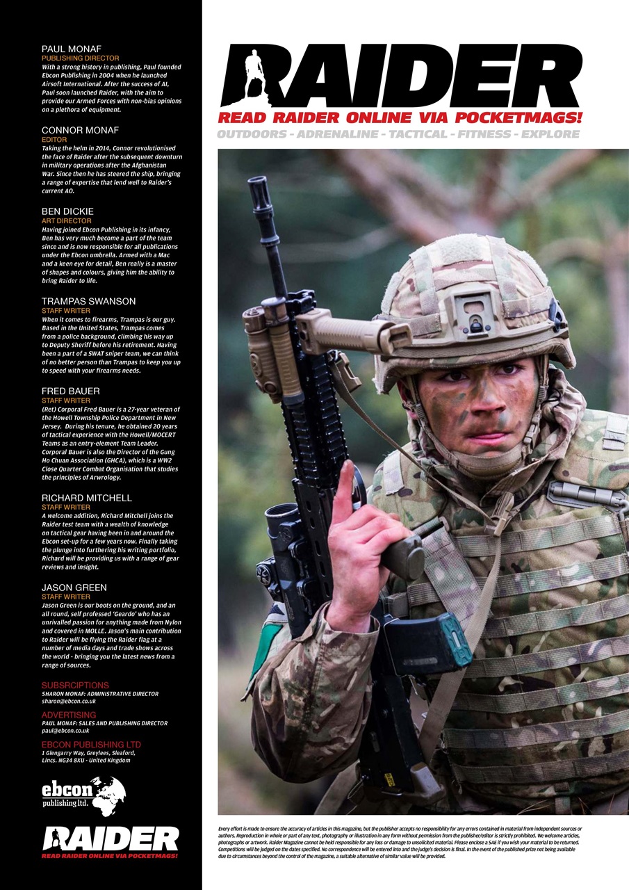 Raider Preview Pages