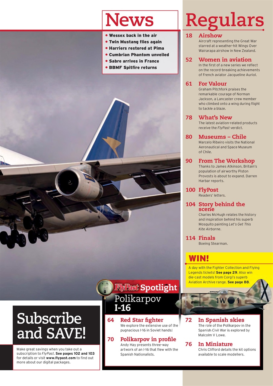 FlyPast Preview Pages