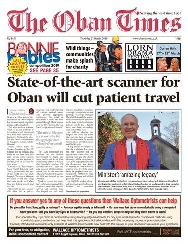 The Oban Times & Lochaber Times issue 21st March 2019