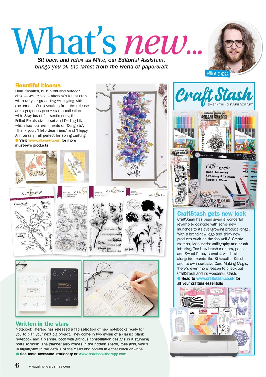 Simply Cards & Papercraft Preview Pages