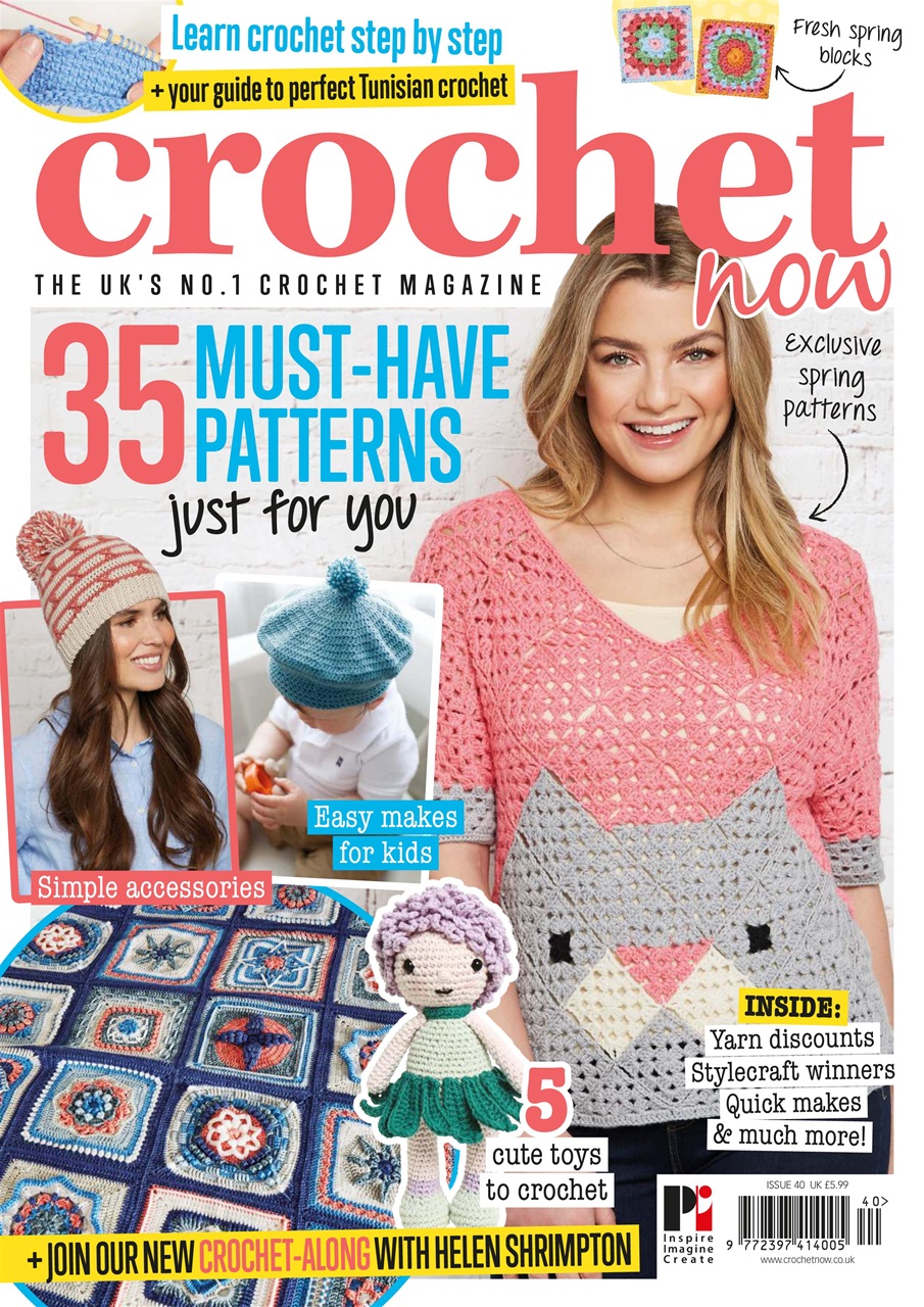 Crochet Now Magazine Preview Pages