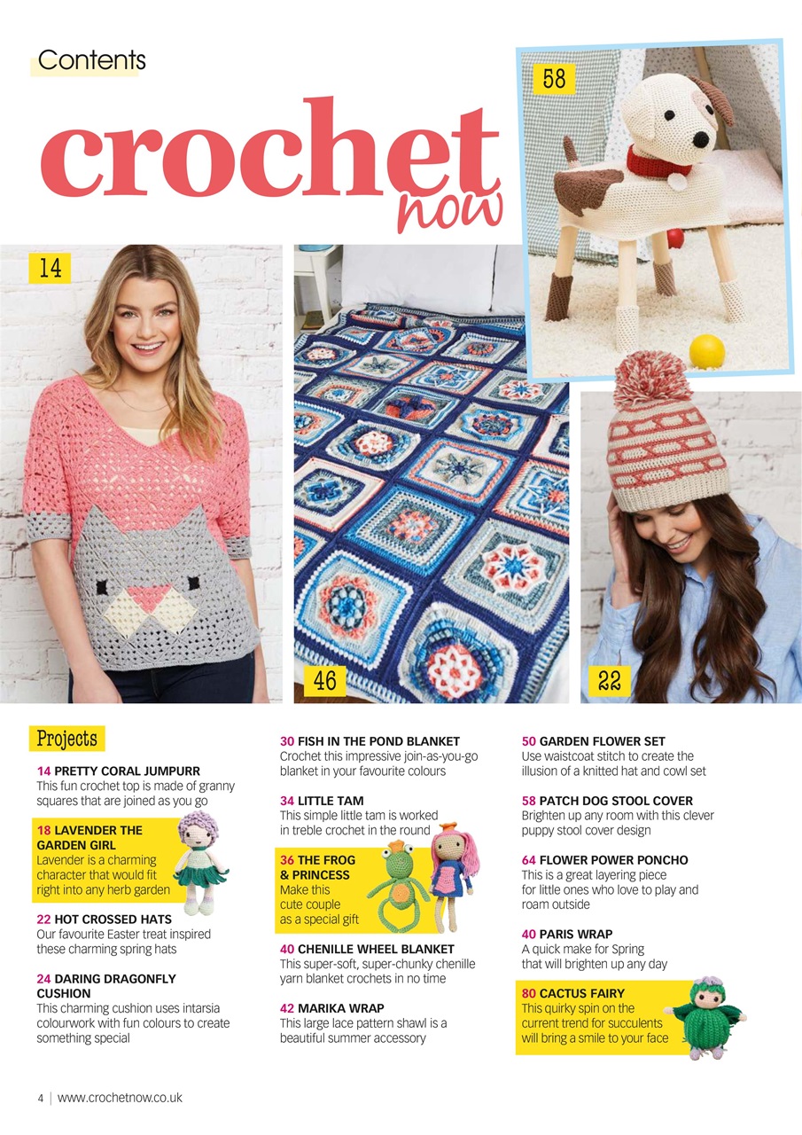 Crochet Now Magazine Preview Pages