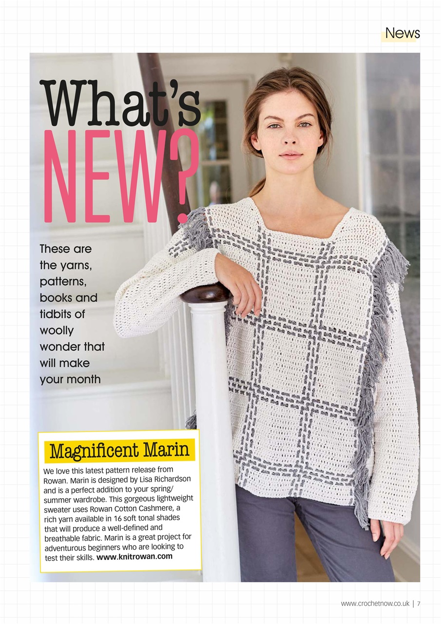 Crochet Now Magazine Preview Pages