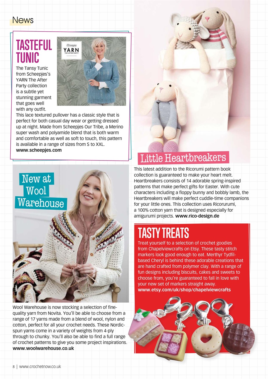 Crochet Now Magazine Preview Pages