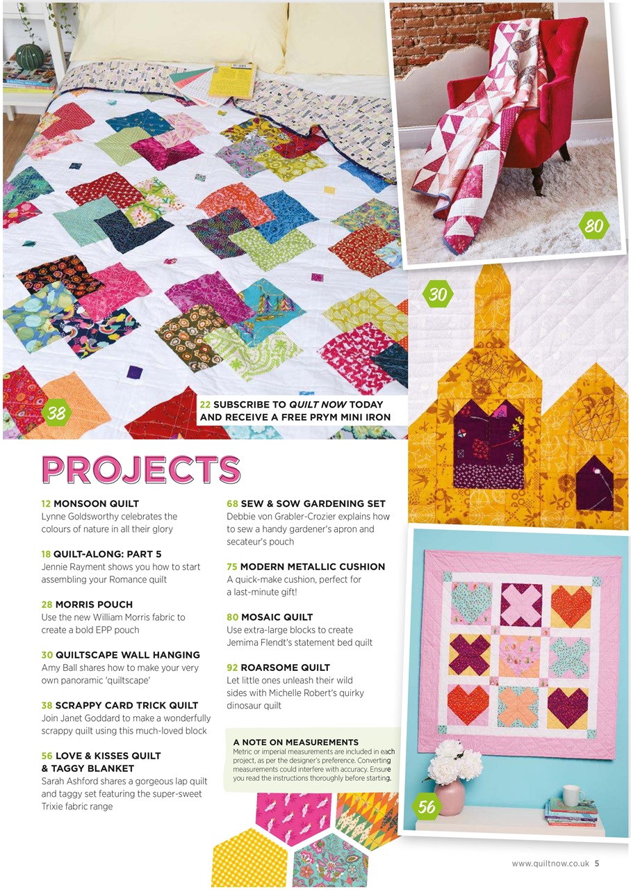 Quilt Now Preview Pages