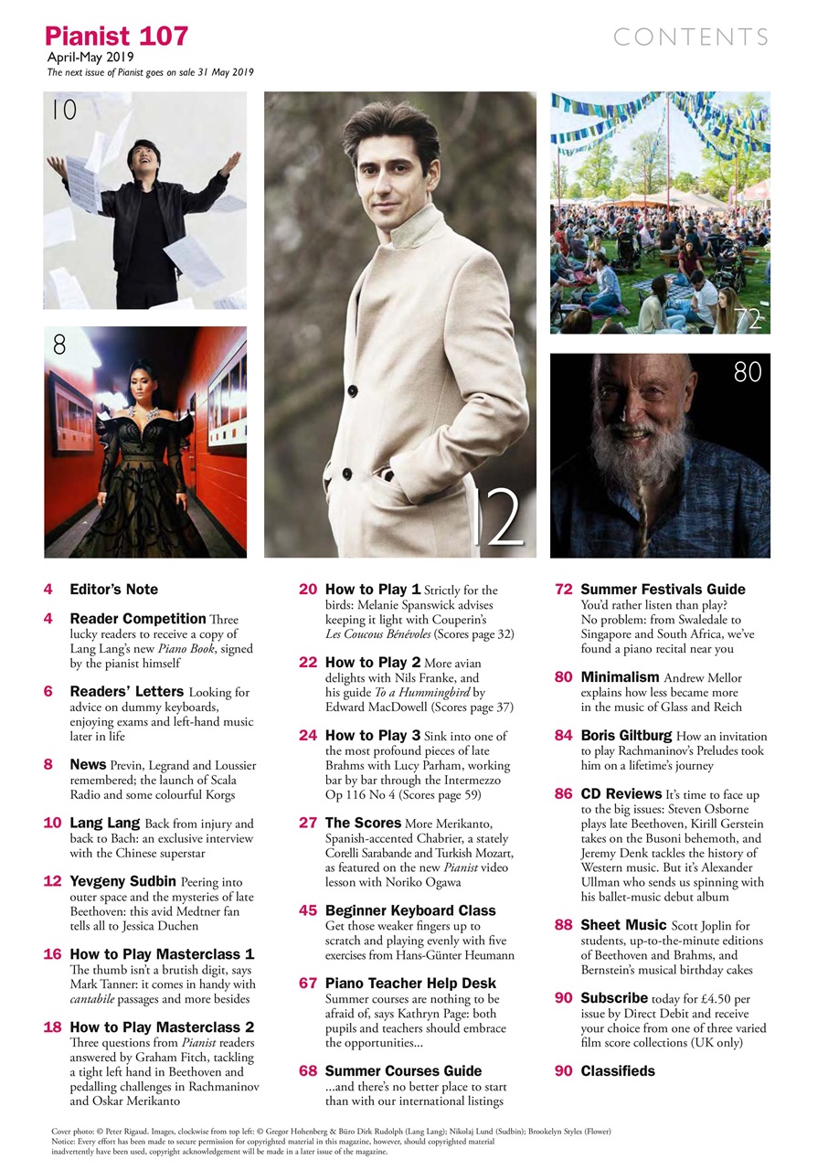 Pianist Preview Pages