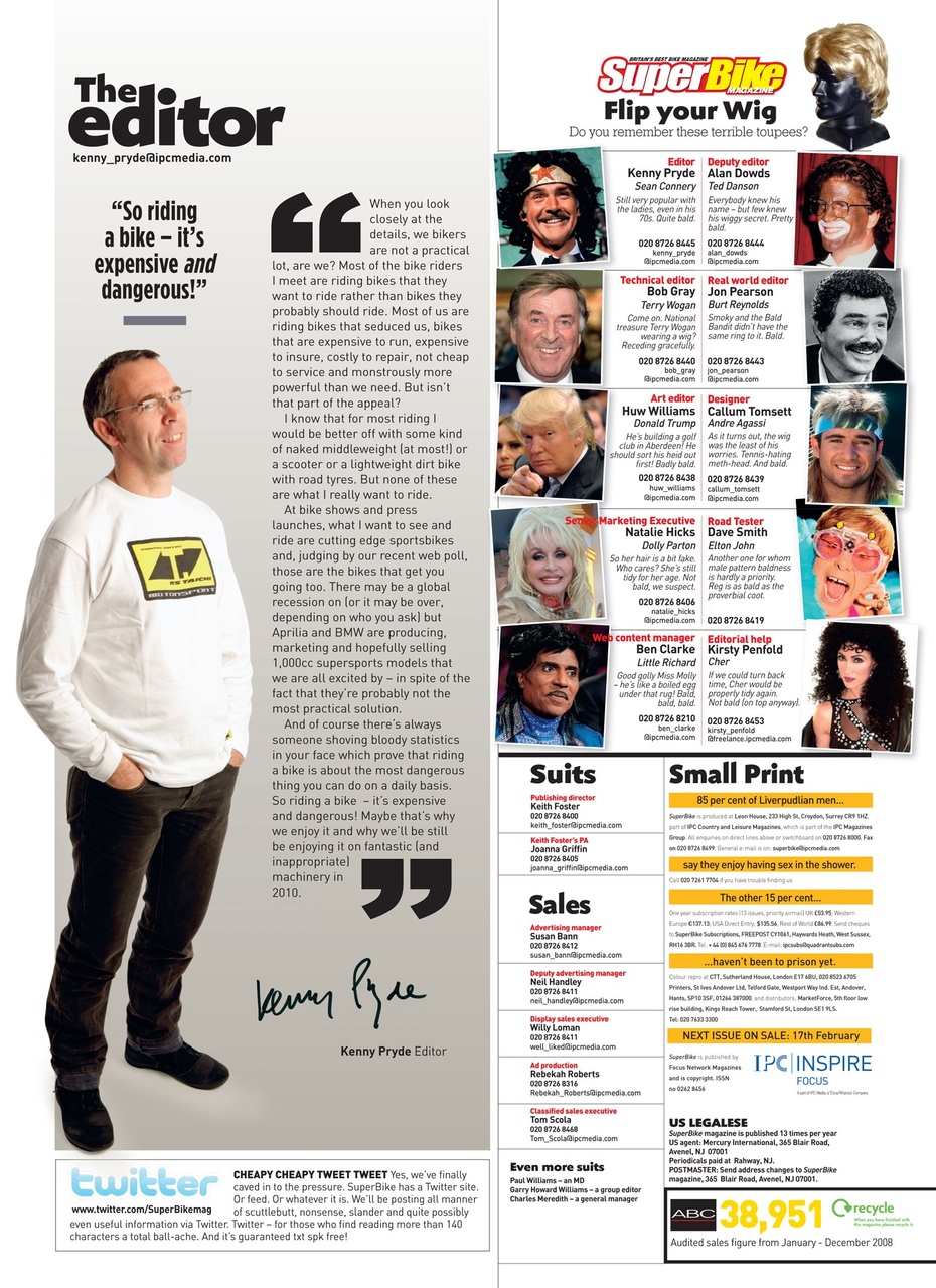 Superbike Magazine Preview Pages