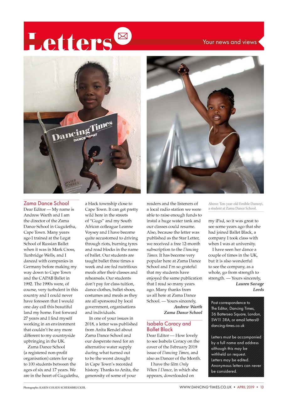 Dancing Times Preview Pages