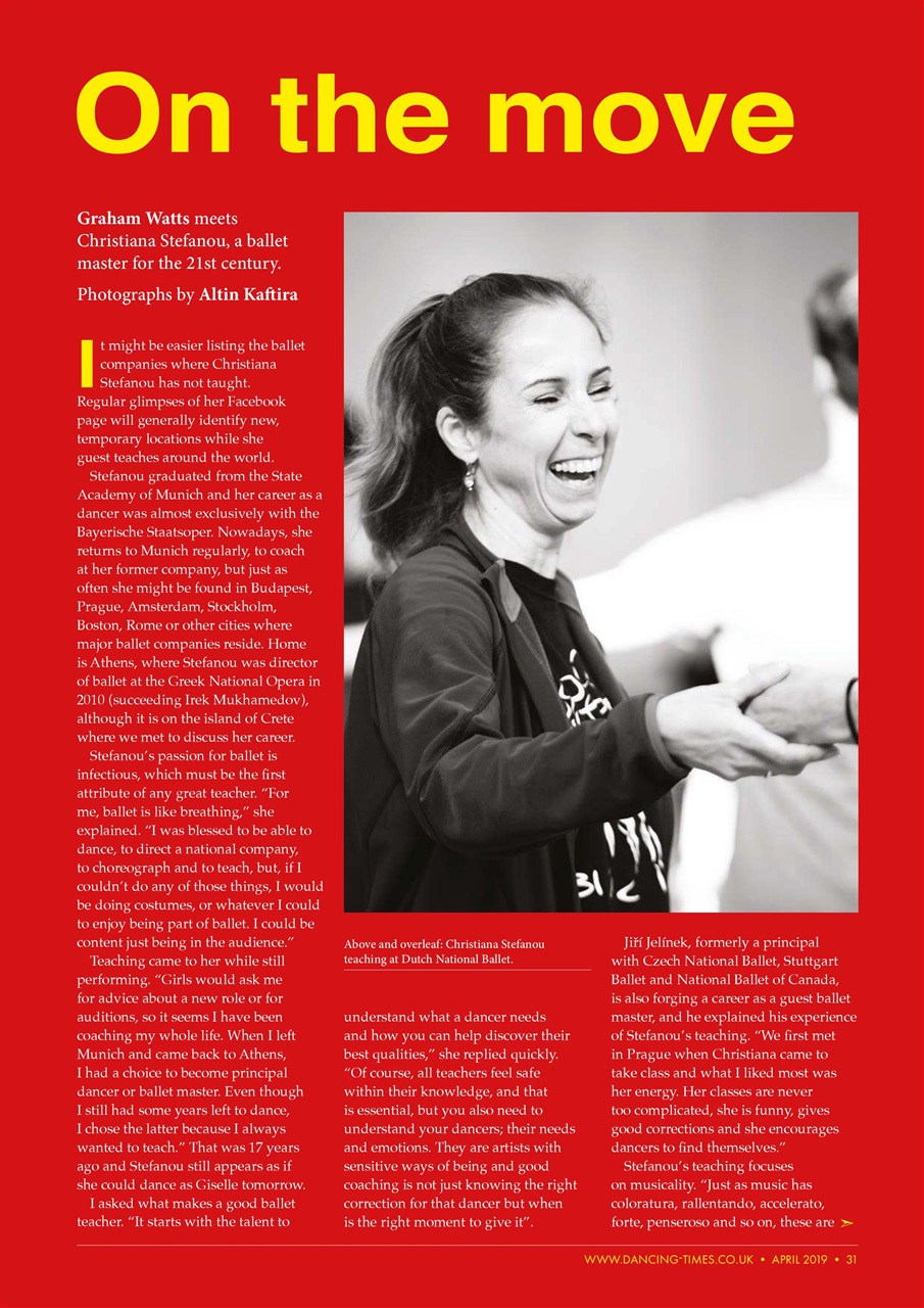 Dancing Times Preview Pages