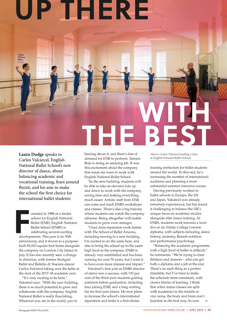 Dancing Times Preview Pages