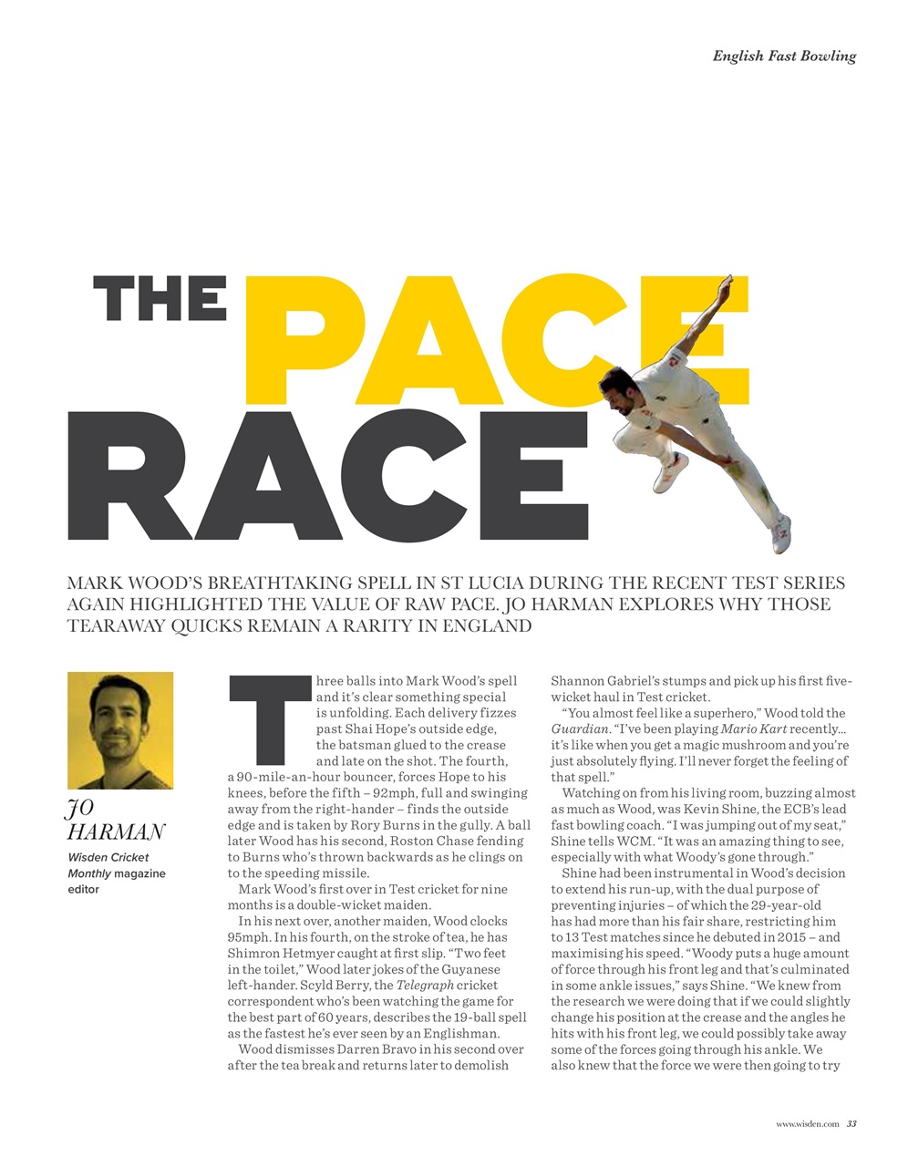 Wisden Cricket Monthly Preview Pages