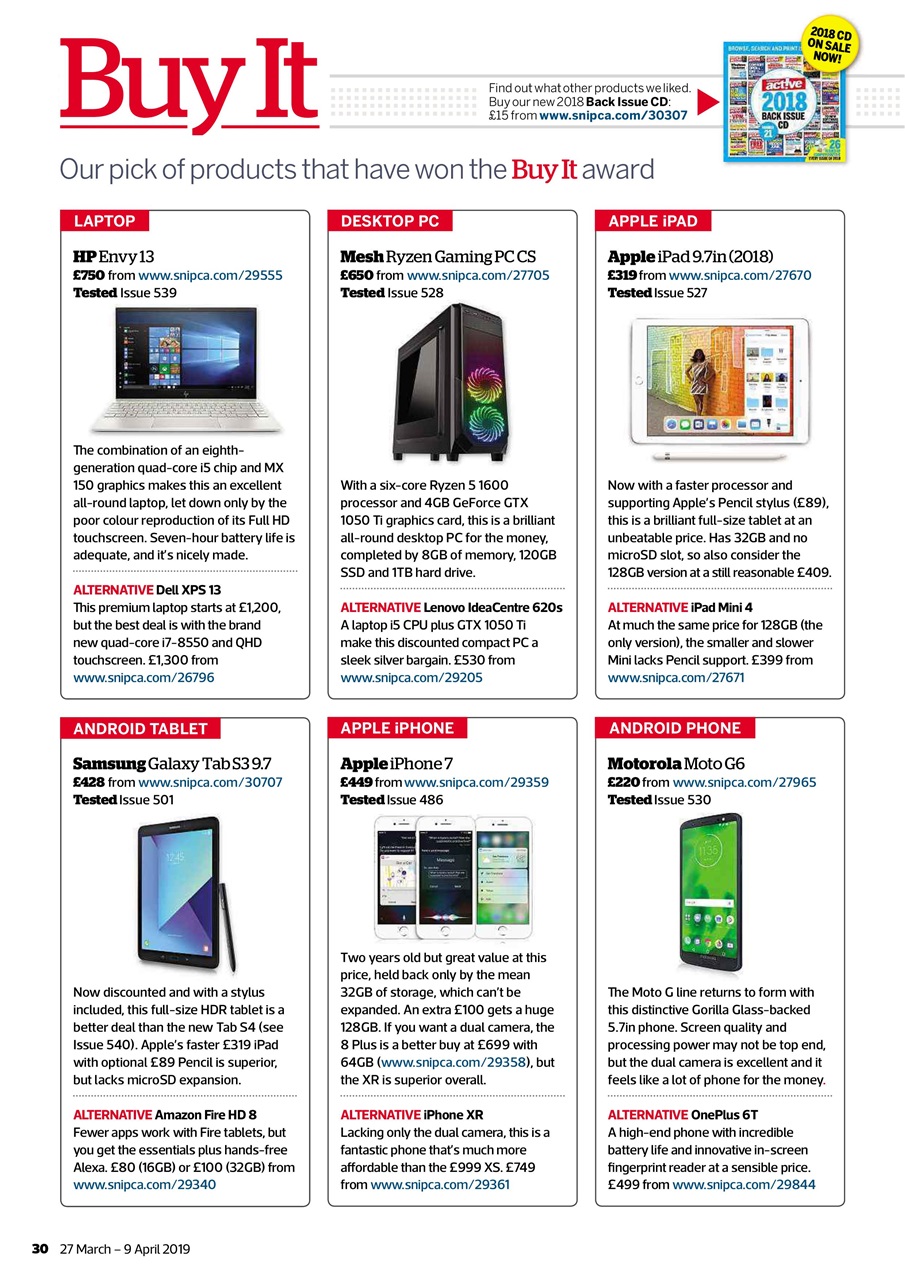 Computer Active Preview Pages