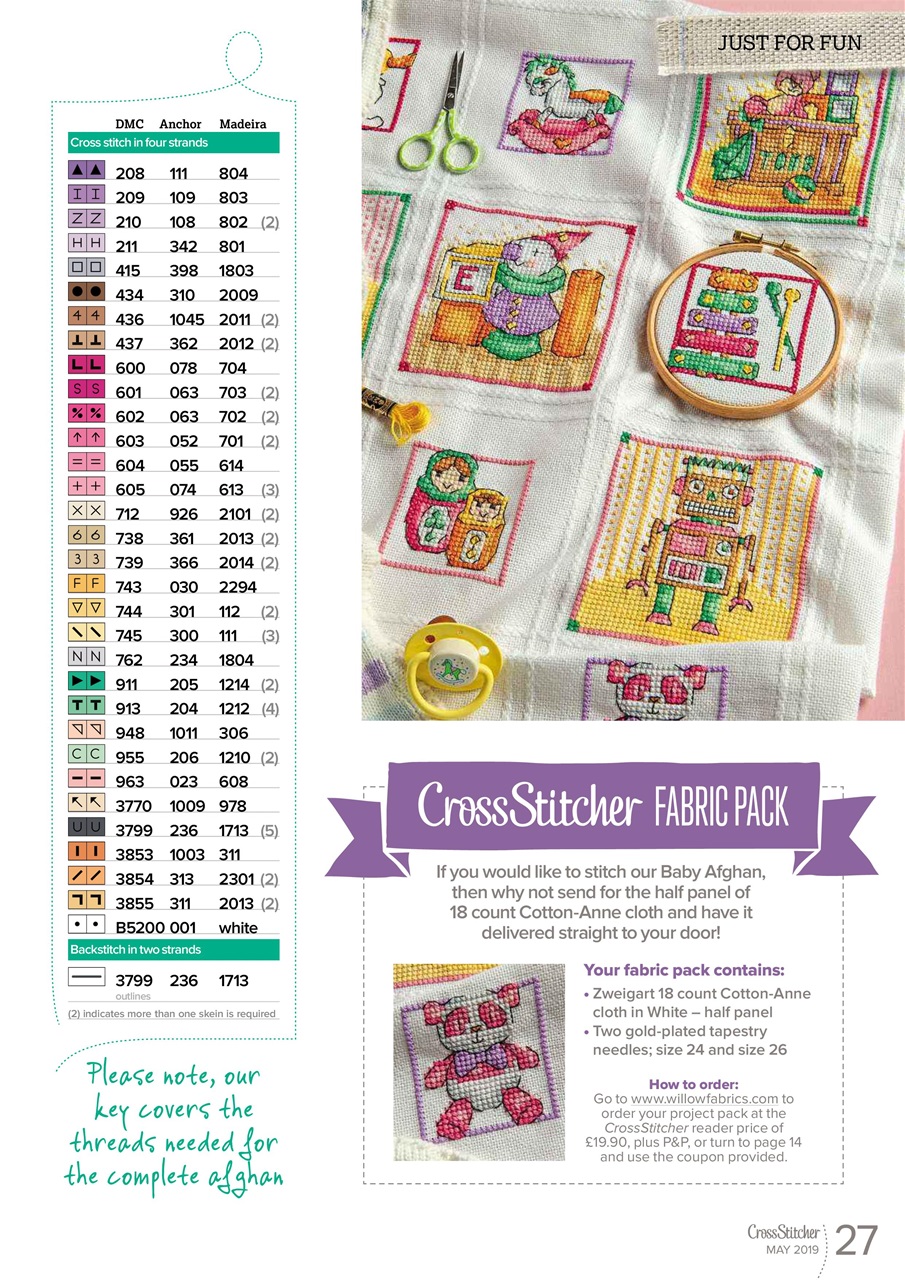 CrossStitcher Preview Pages